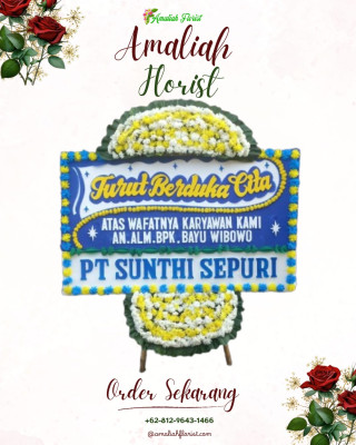 Papan Bunga Duka di Jatinagara