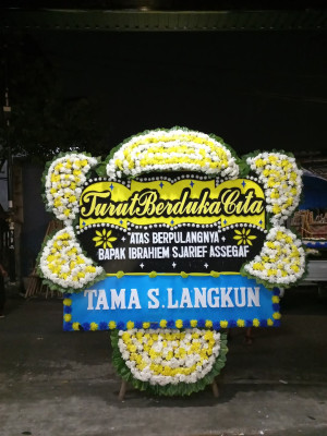 Papan Bunga Duka di Jatinagara