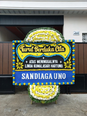 Papan Bunga Duka di Jatinagara